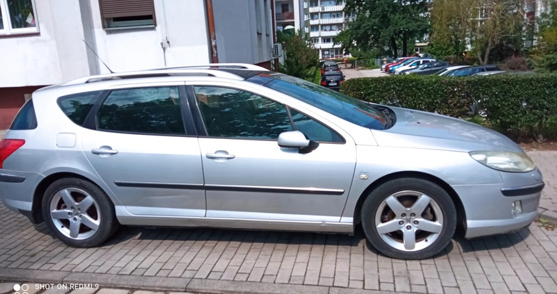 Peugeot 407 cena 12800 przebieg: 141565, rok produkcji 2006 z Wrocław małe 232
